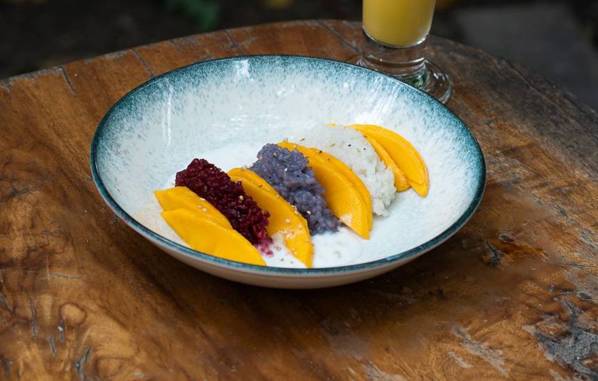 Enjoy the sweetness of the summer with our Mango Sticky Rice